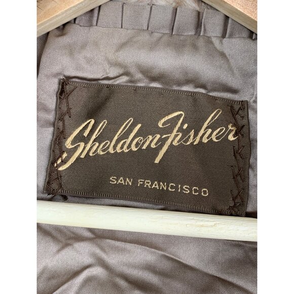 Vintage Mink Stole Blonde Fur Wrap By Sheldon Fisher San Francisco RH10470 - Picture 2 of 8